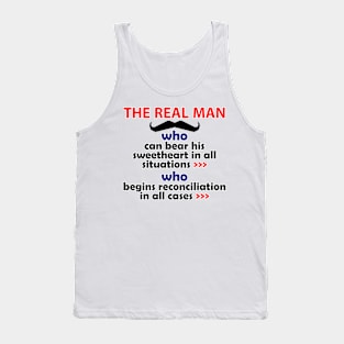 The real man Tank Top